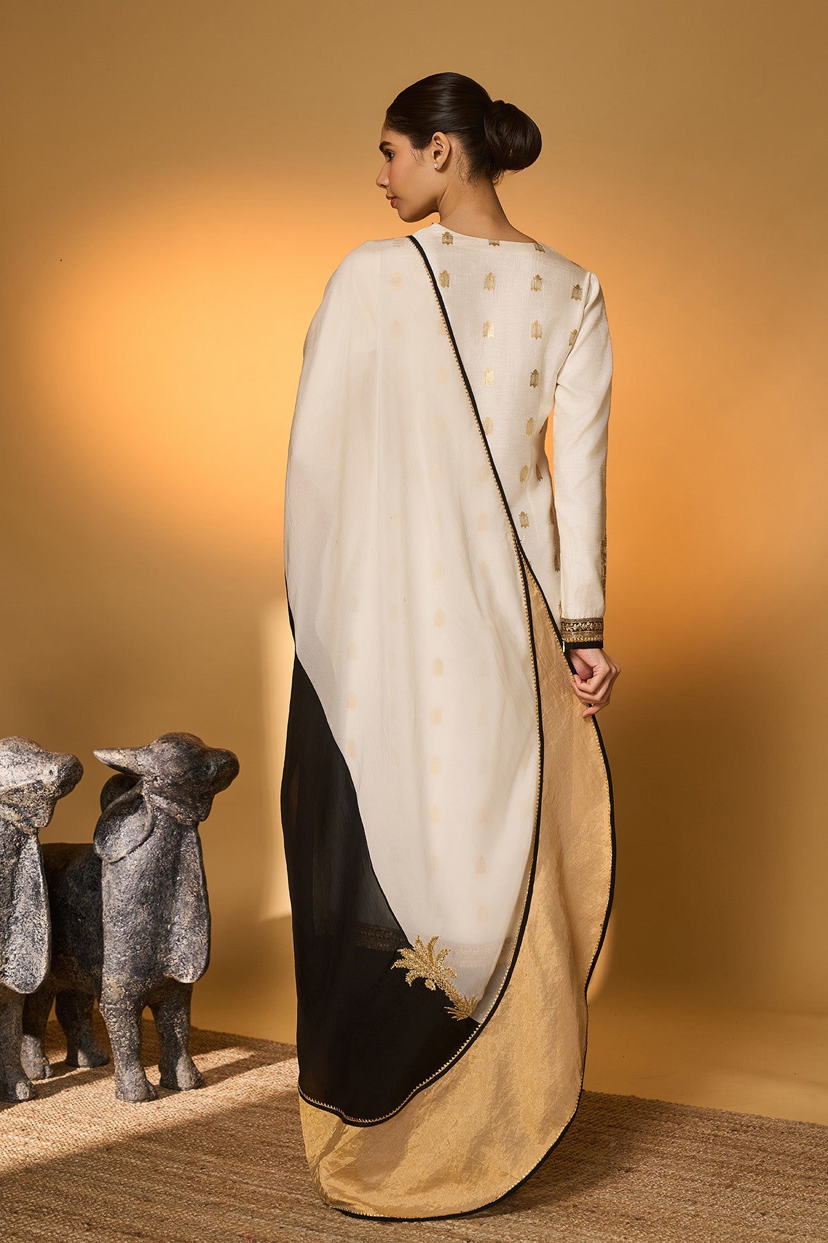 Ivory Turtle Tale Kurta Set