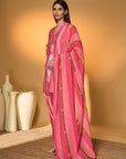 Sunset Sorbet Striped Kurta Set