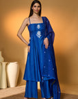 Heart of Eden on Ocean Haze Anarkali Set