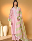 Blushing Bloom Kurta Set