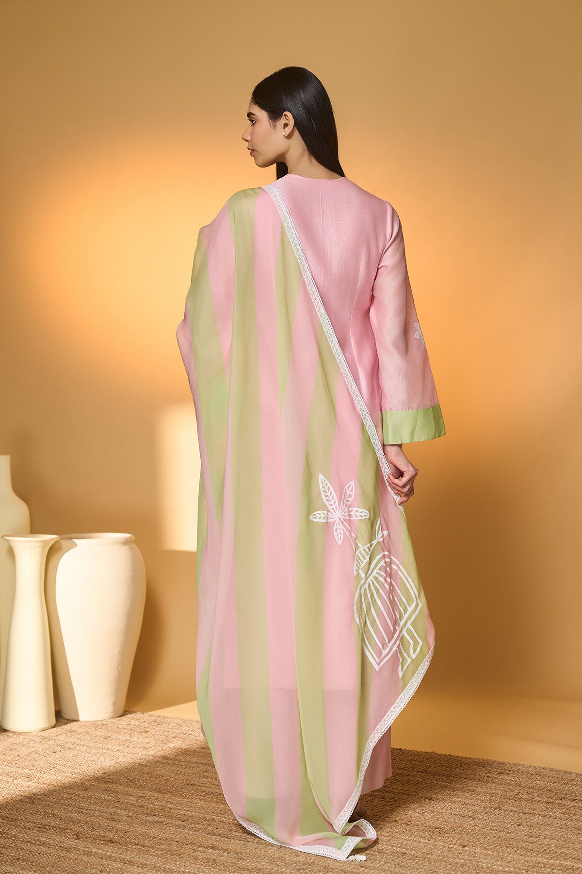 Blushing Bloom Kurta Set