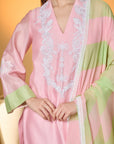 Blushing Bloom Kurta Set