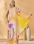 Glazing Symphony Asymmetrical Kaftan