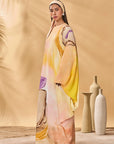 Glazing Symphony Asymmetrical Kaftan