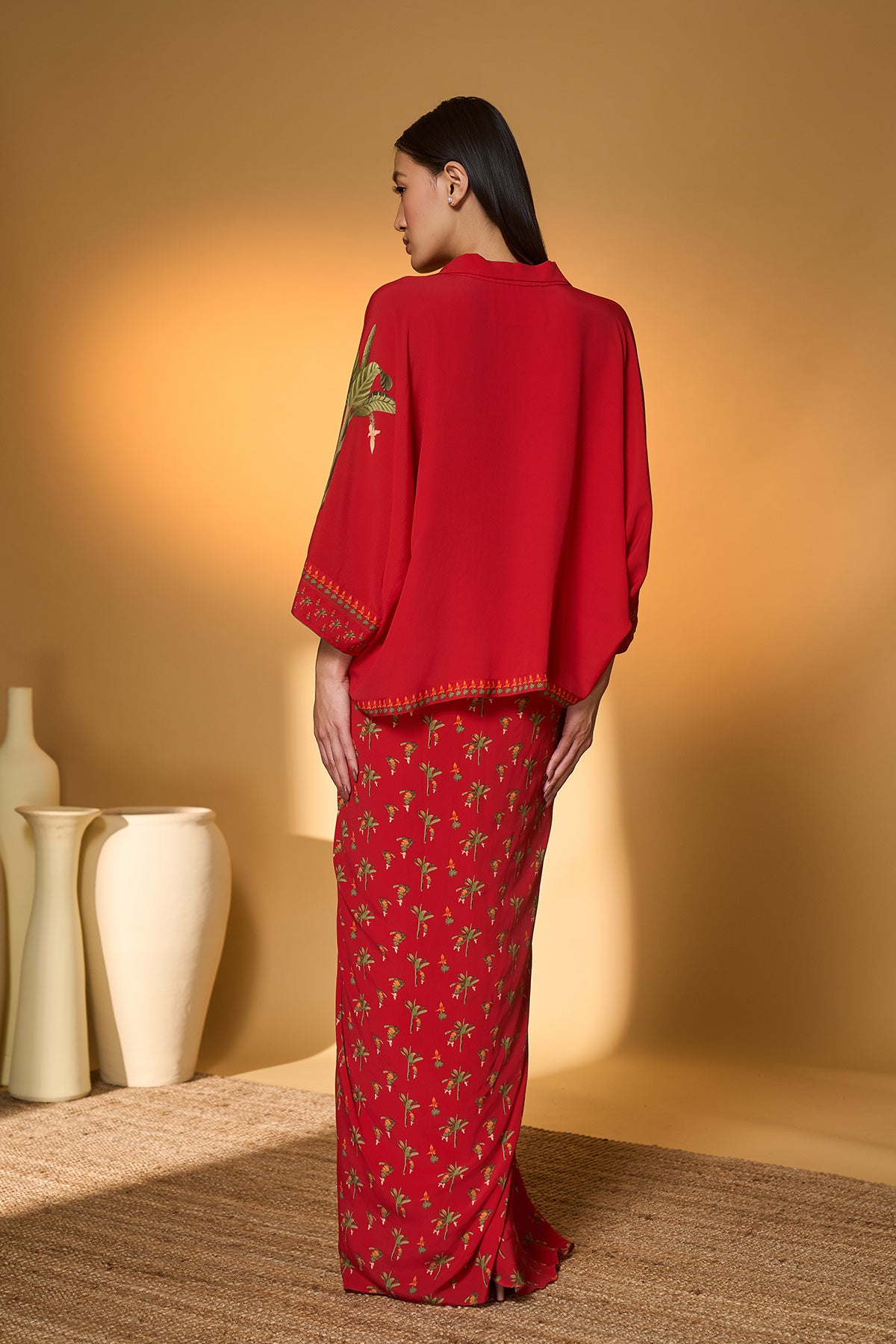 Red Tropical Fusion Set