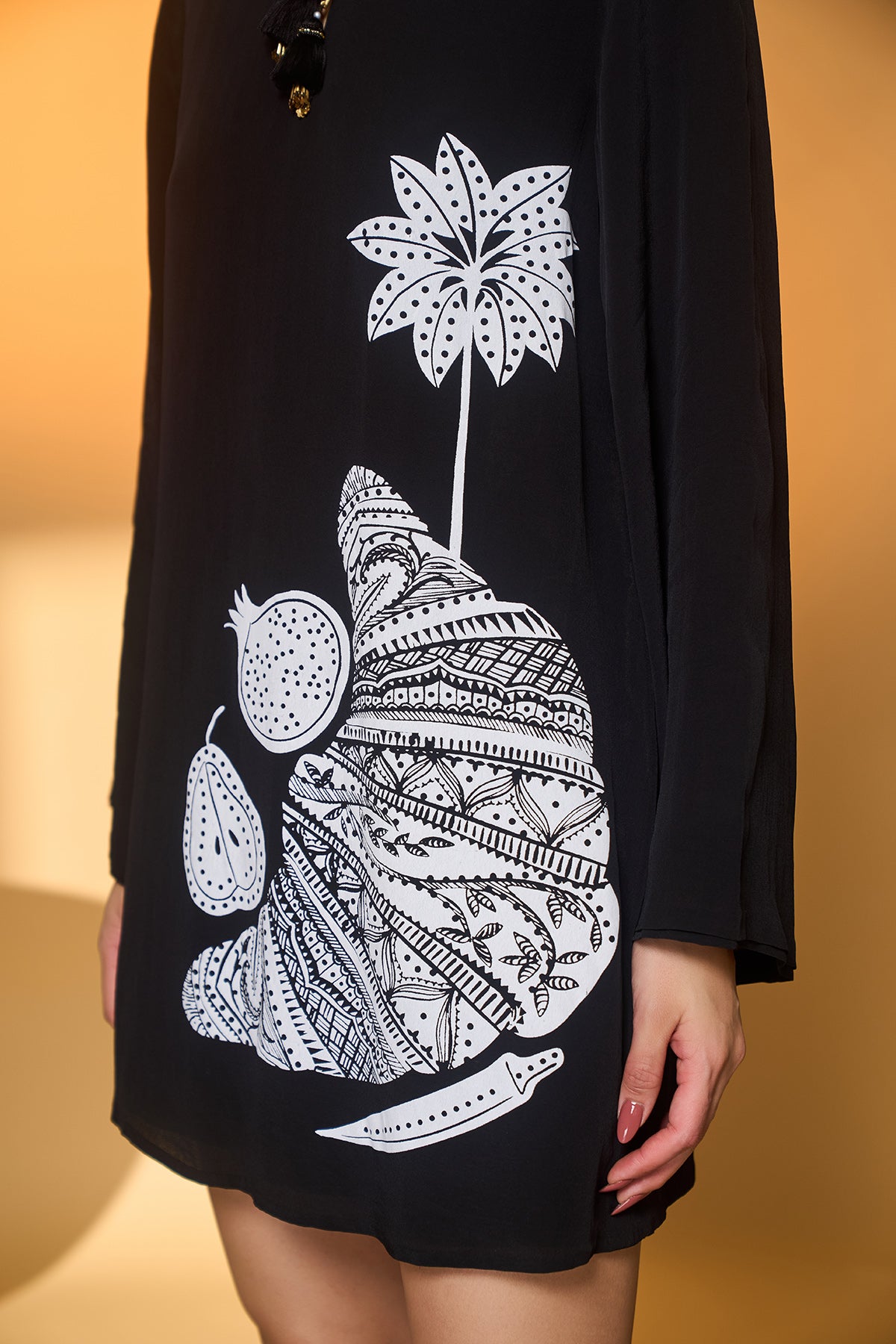 City Croissant Mini Dress