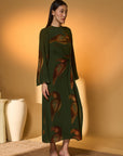 Olive Green Chirpy Dress