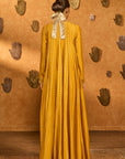 Ochre Snow Light Anarkali Set