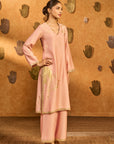 Babypink Crane Dawn Kurta Set