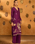 Berry Still Water Bloom Kurta Set