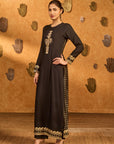 Black Snowlight Kurta Set