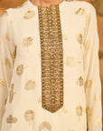 Ivory Windrose Kurta Set