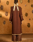 Sepia Cherry Vine Kurta Set