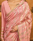 Champagne Midas Touch Saree