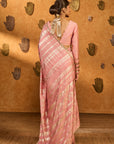 Champagne Midas Touch Saree
