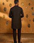 Black Crane Dawn Kurta Set
