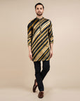 Multicoloured Striped Kurta