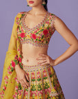 Bageecha Lehenga Set