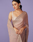 Sequence Border Saree Set
