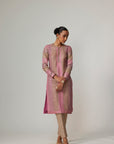 Mud Mauve Multicolor Kurta Set