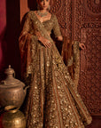 Mocha Naira Lehenga Set