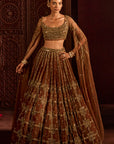 Mocha Goddess Lehenga Set