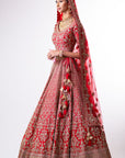 Sunny's Red Heritage Lehenga II - Ready to Ship