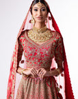 Sunny's Red Heritage Lehenga II - Ready to Ship