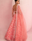 Peach Lehenga Set
