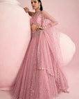 Soft Pink Lehenga Set