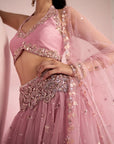 Soft Pink Lehenga Set