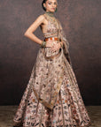 Rose Pink Lehenga Set | Muraqqa