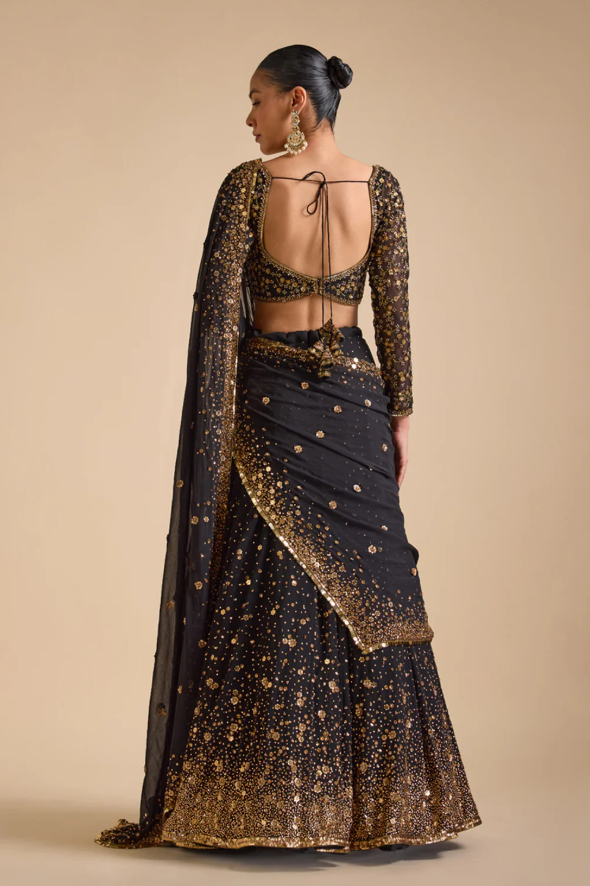 Black Mastaani Lehenga - Ready to Ship