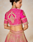 The Gulaab Cham Cham Lehenga - Ready to Ship
