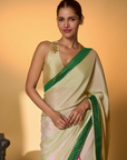 Mint Turtle Tale Saree