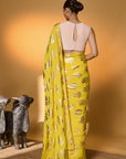Yellow Haath Saree