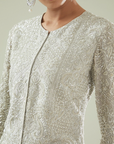 Embellished Jacket with Pant - Ready to Ship
