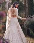 Powder Peach Dori Lehenga Set
