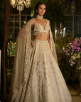 Champagne Pearl Lehenga Set