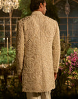 Champagne Pearl Sherwani Set