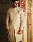 Champagne Gold Sherwani Set
