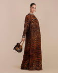 Tiger Print Kaftan