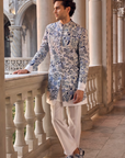 Indigo Sherwani Set
