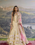Sunehri Roshan Mirror Lehenga Set