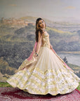 Sunehri Roshan Mirror Lehenga Set