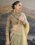 Zarreen Jadau Lehenga Set