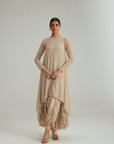 Light Beige Pearl Kurta Set