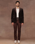 Brown Velvet Tuxedo | East