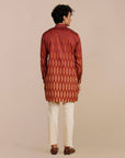 Burgundy Red Kurta