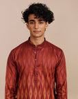 Burgundy Red Kurta